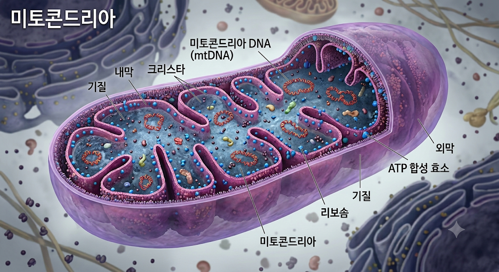미토콘드리아의 구조