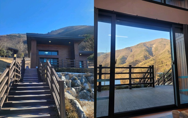 보현산 자연휴양림 사진입니다.