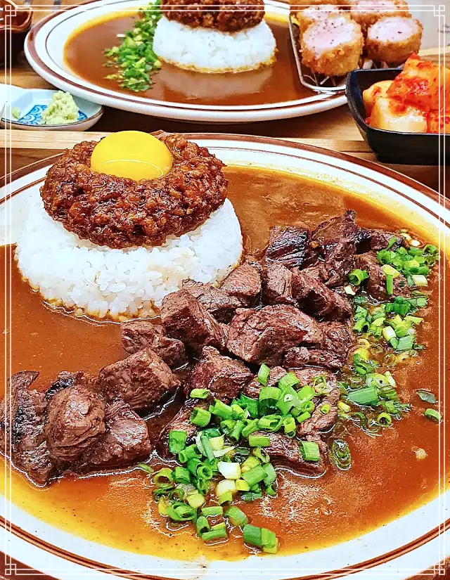 부산 해운대 해리단길 맛집 바삭 돈까스, 밀푀유 카츠 카레