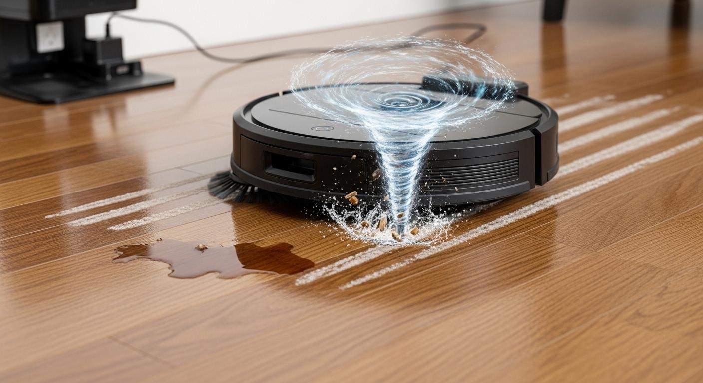 흡입력 물걸레 로봇청소기