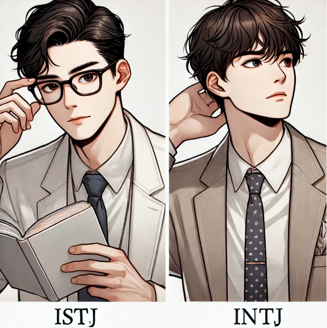 ISTJ유형 INTJ유형