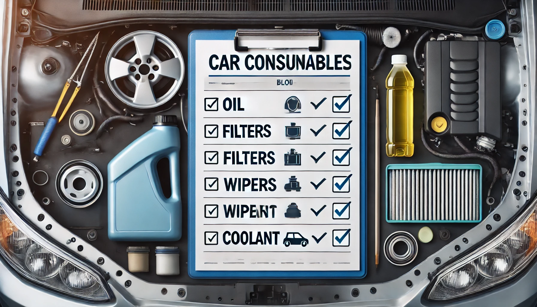 차량 소모품 관리 체크리스트📋 : 교체주기부터 관리 팁까지 한눈에!