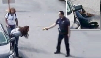 미국에서-비무장-여성에게-총을쏘는-경찰