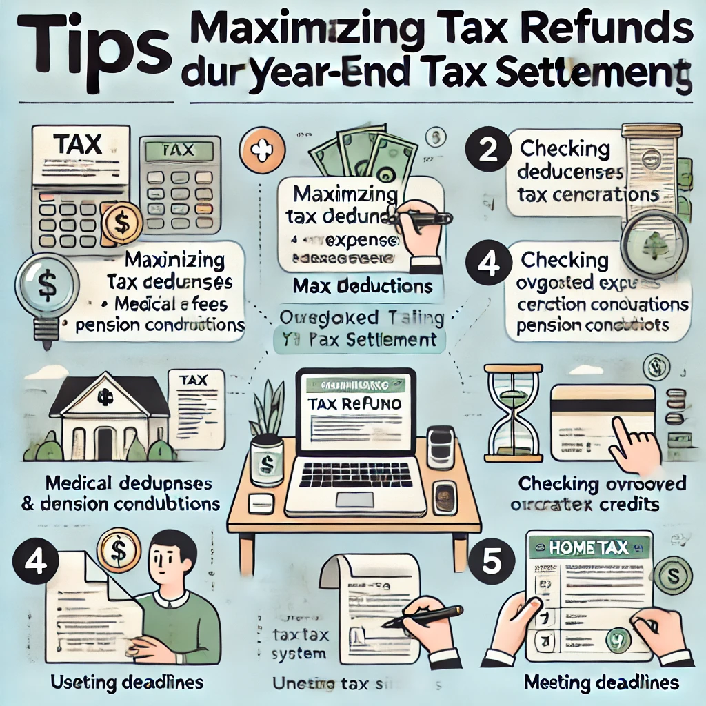 [세무실무] 연말정산에서 환급받는 꿀팁