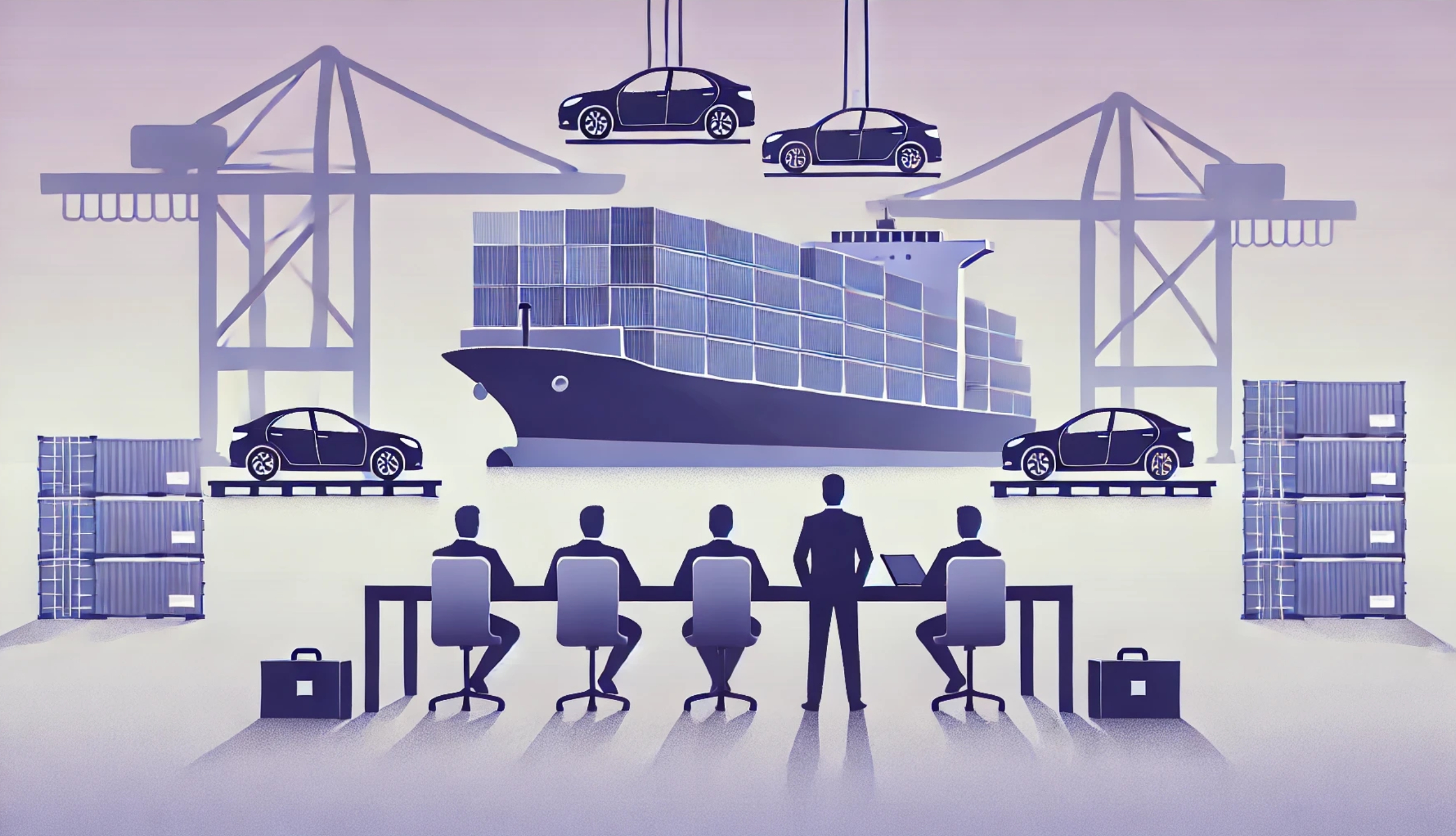 중고차 수출 이미지 예시