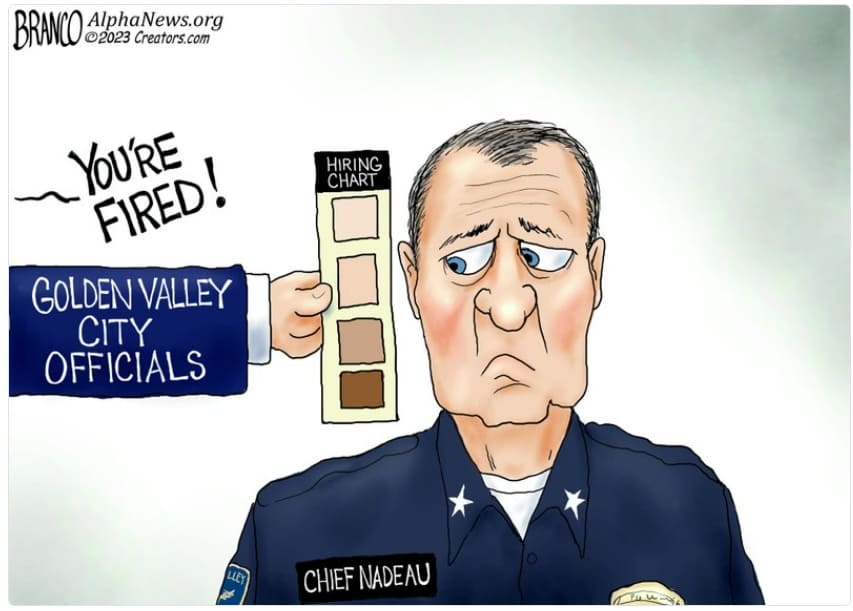 Branco's Cartoon: Biden and Woke