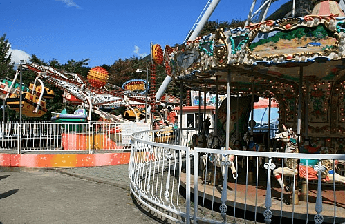 산정호수-놀이동산