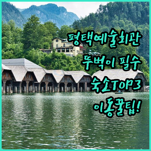평택 남부문화예술회관 뚜벅이 여행 추..