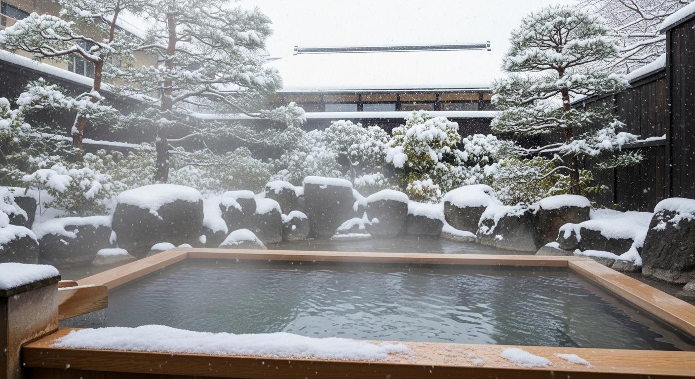 일본 겨울 온천여행