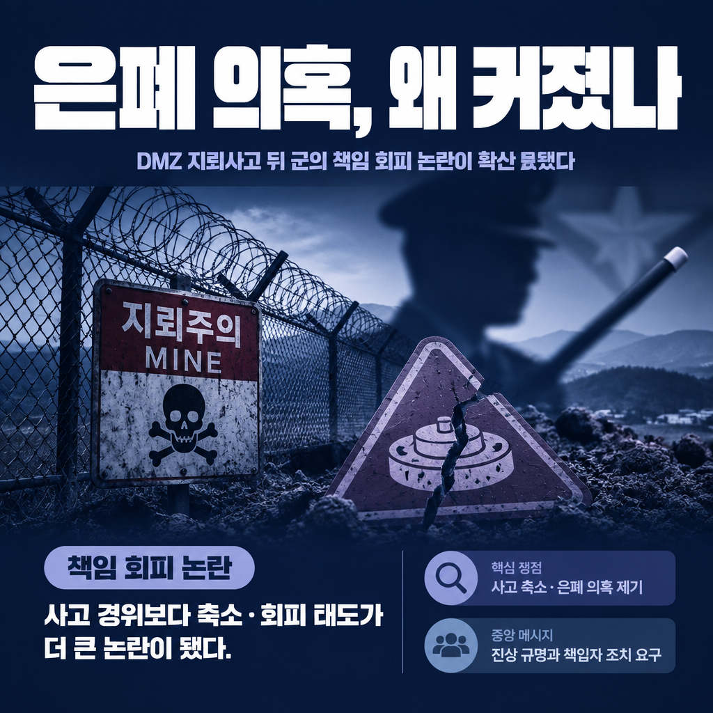 은폐 의혹, 왜 커졌나