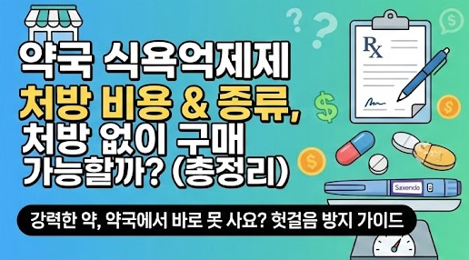약국 식욕억제제 처방