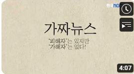 가짜뉴스 예방 별법 처벌법