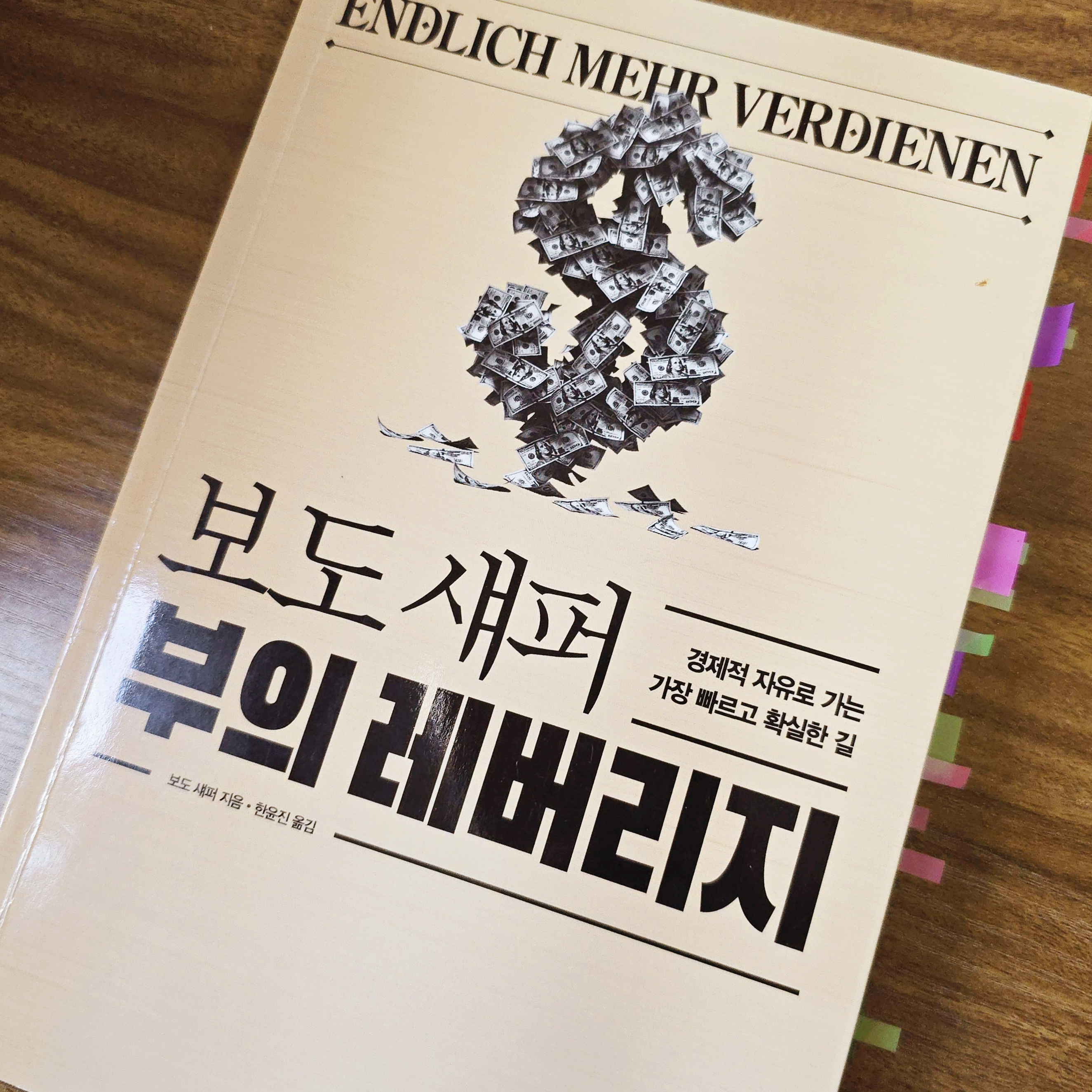 보도 섀퍼 부의 레버리지