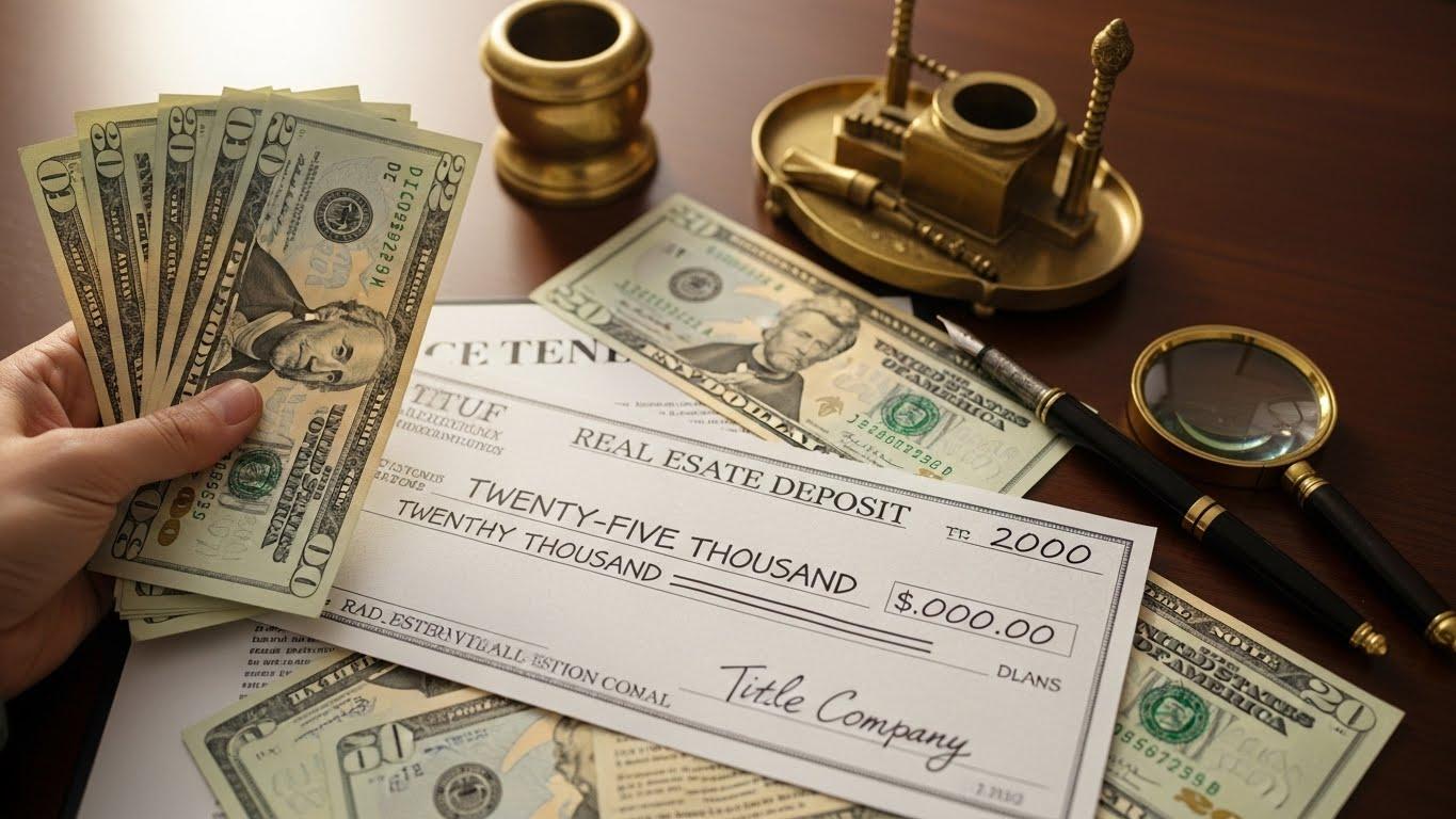 부동산 잔금 현금