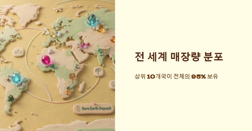 희토류 매장량 순위 알아보기