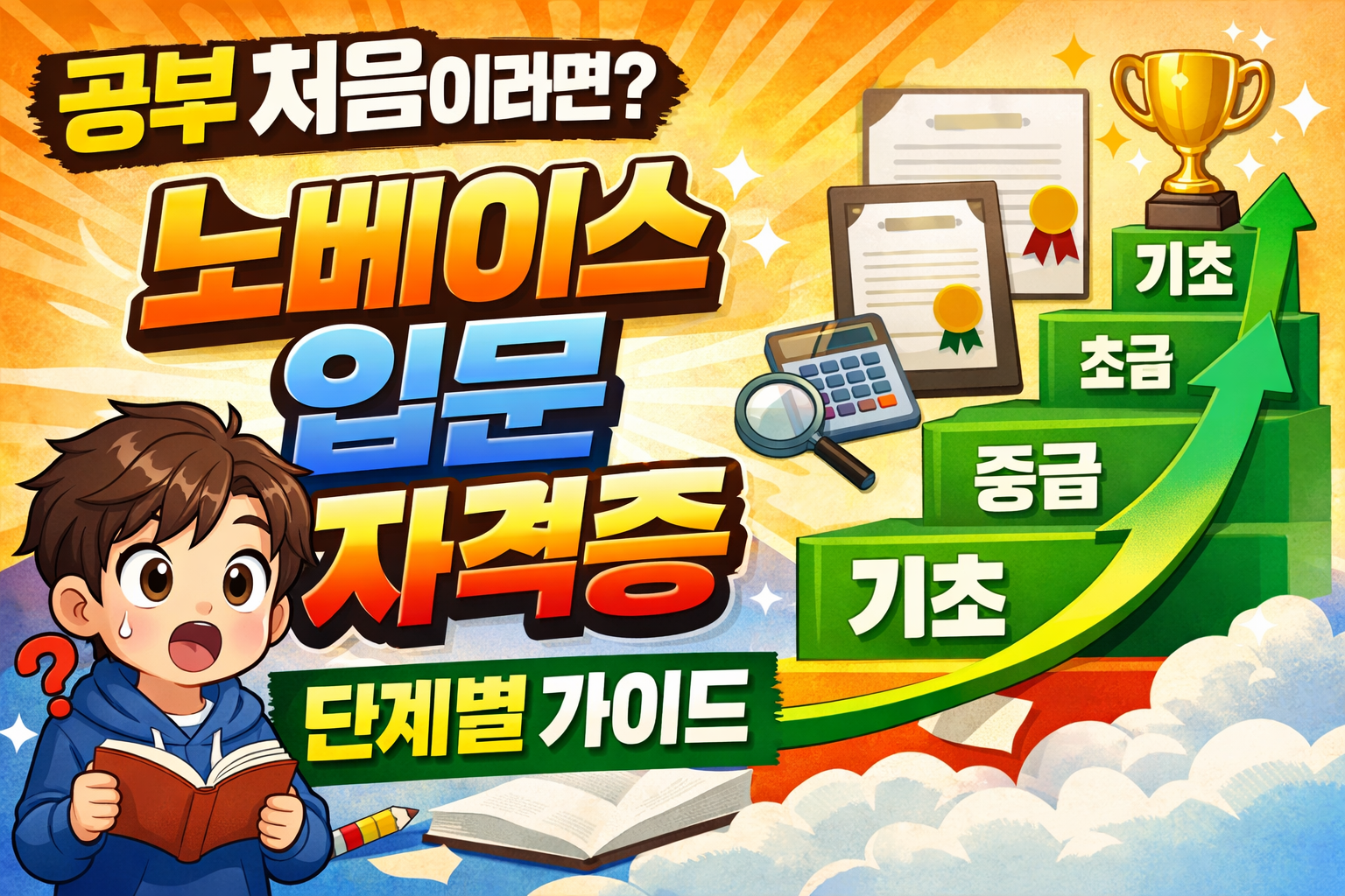 노베이스 입문 자격증 단계별 가이드