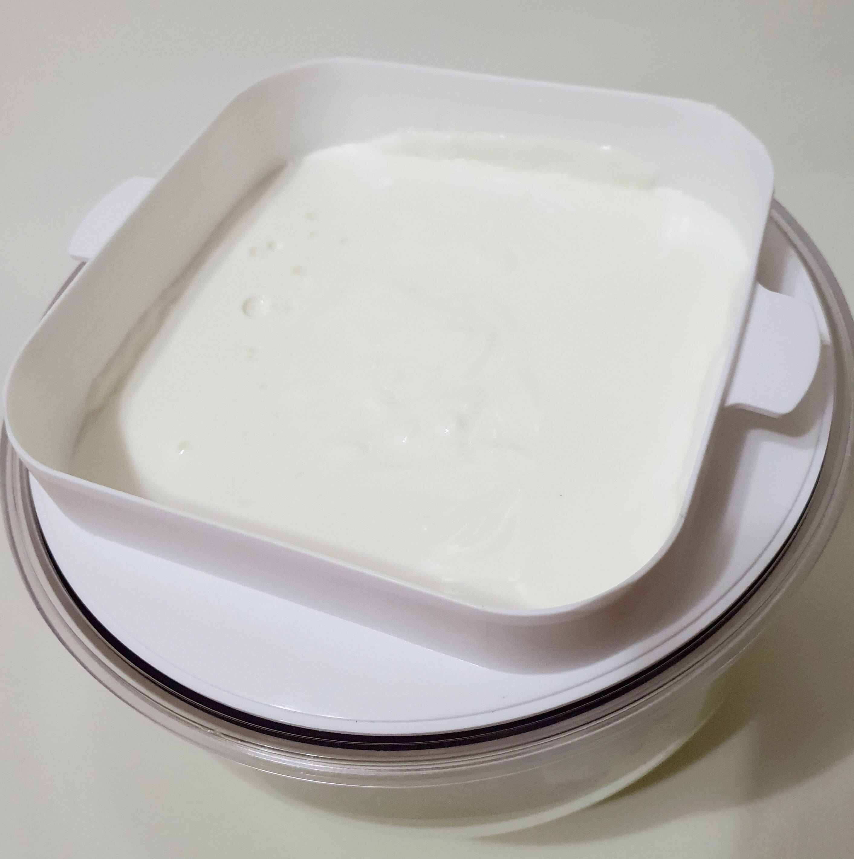 그릭요거트 만들기-12시간 경과 후