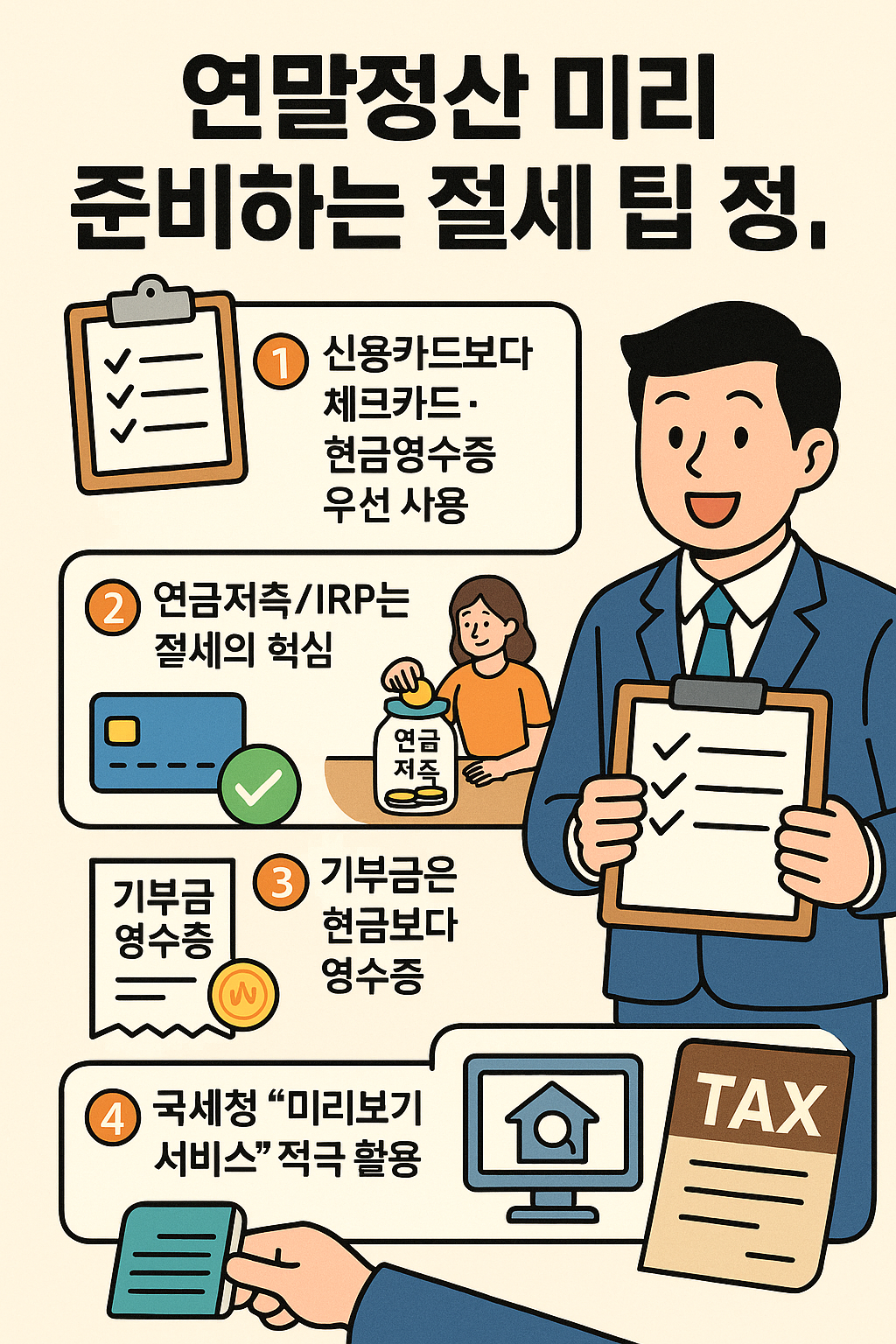 연말정산 미리 준비하는 절세 팁 정리