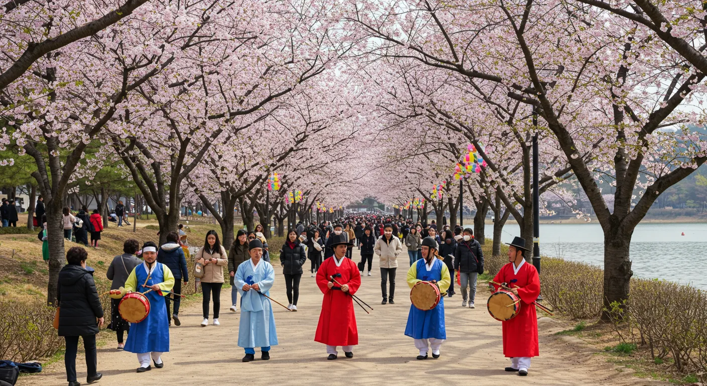 경주 벚꽃 축제