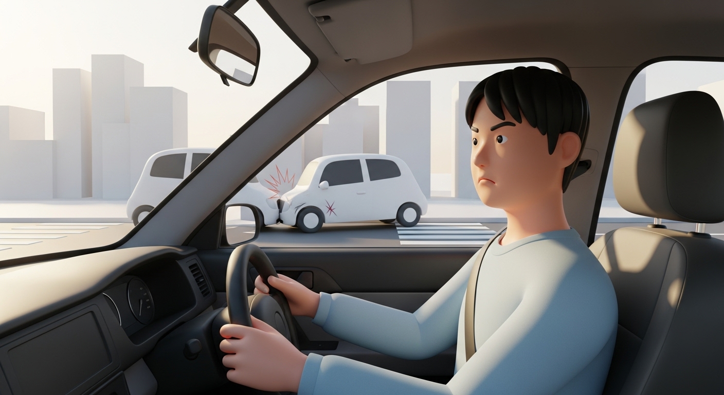 일시정지위반, 자동차보험