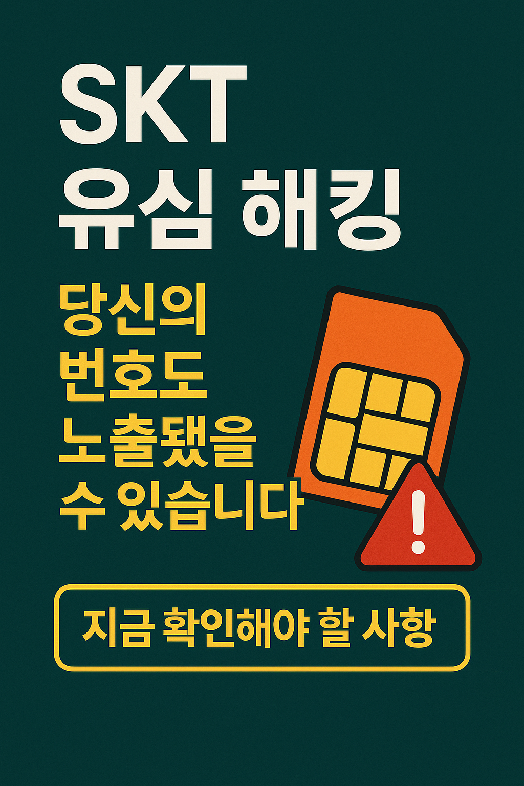 SKT 유심 해킹 사태