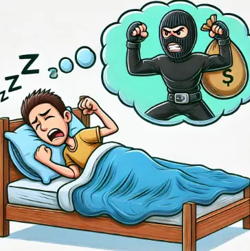 강도와-싸우는-꿈해몽-1