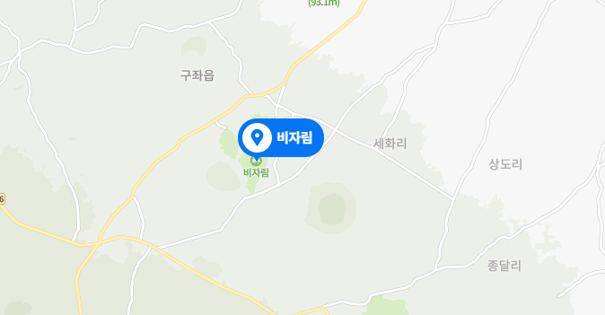 비자림지도