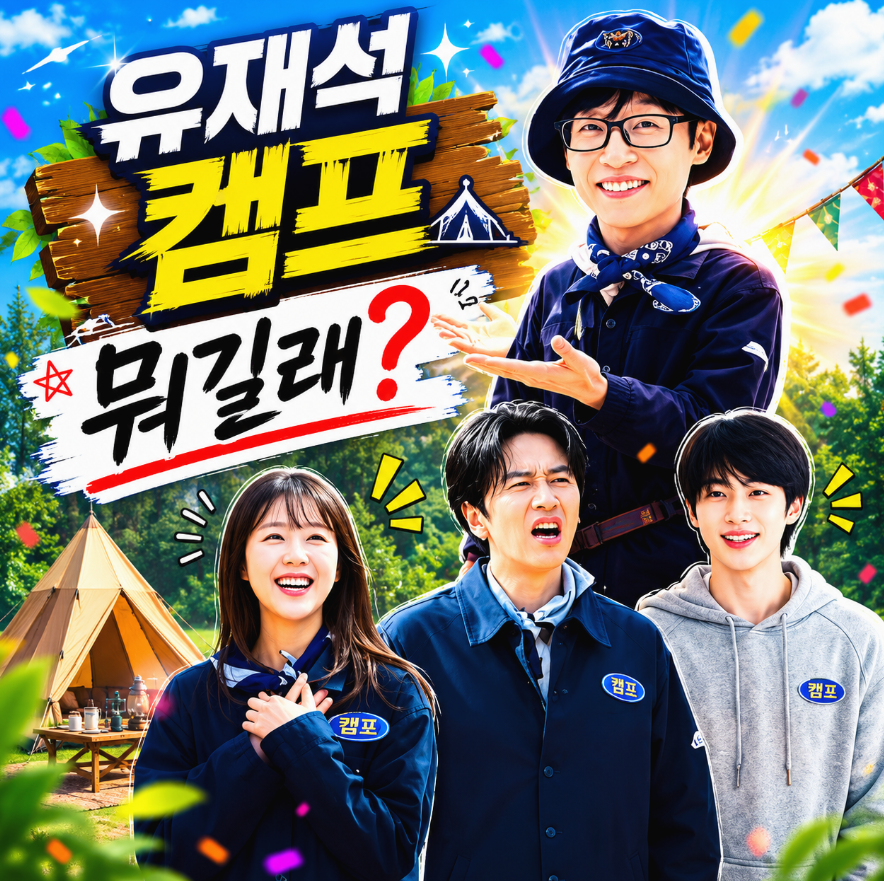 유재석 캠프 출연진 공개시간 변우석 몇부작