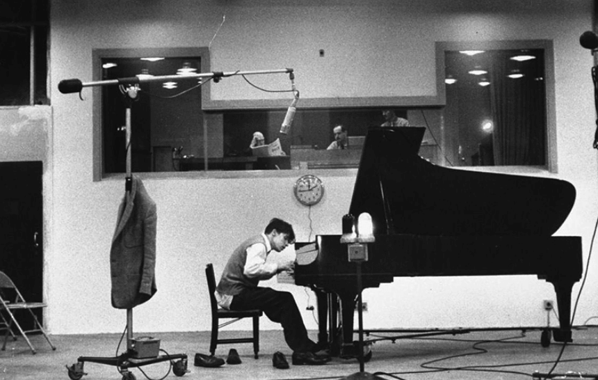 글렌 굴드의 사진