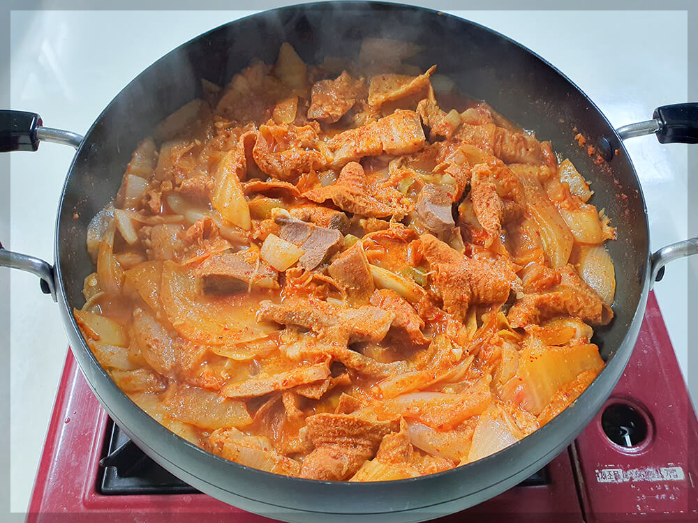 대구 선산곱창전골 밀키트 8