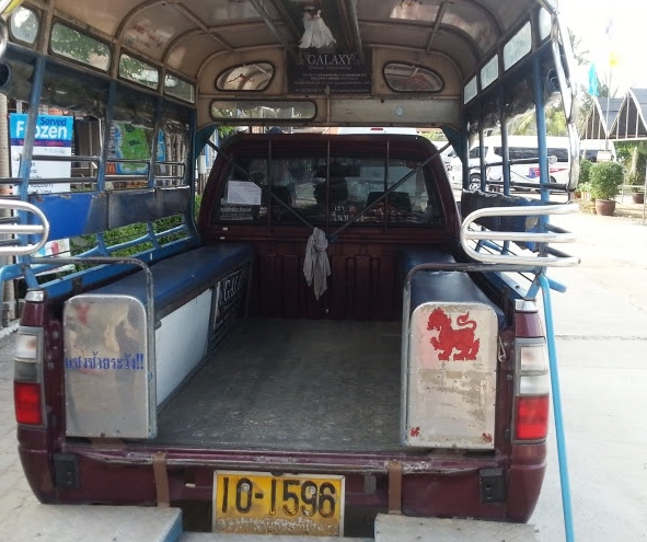 코사무이 교통 꿀팁 (썽태우, 택시 협상, Grab)