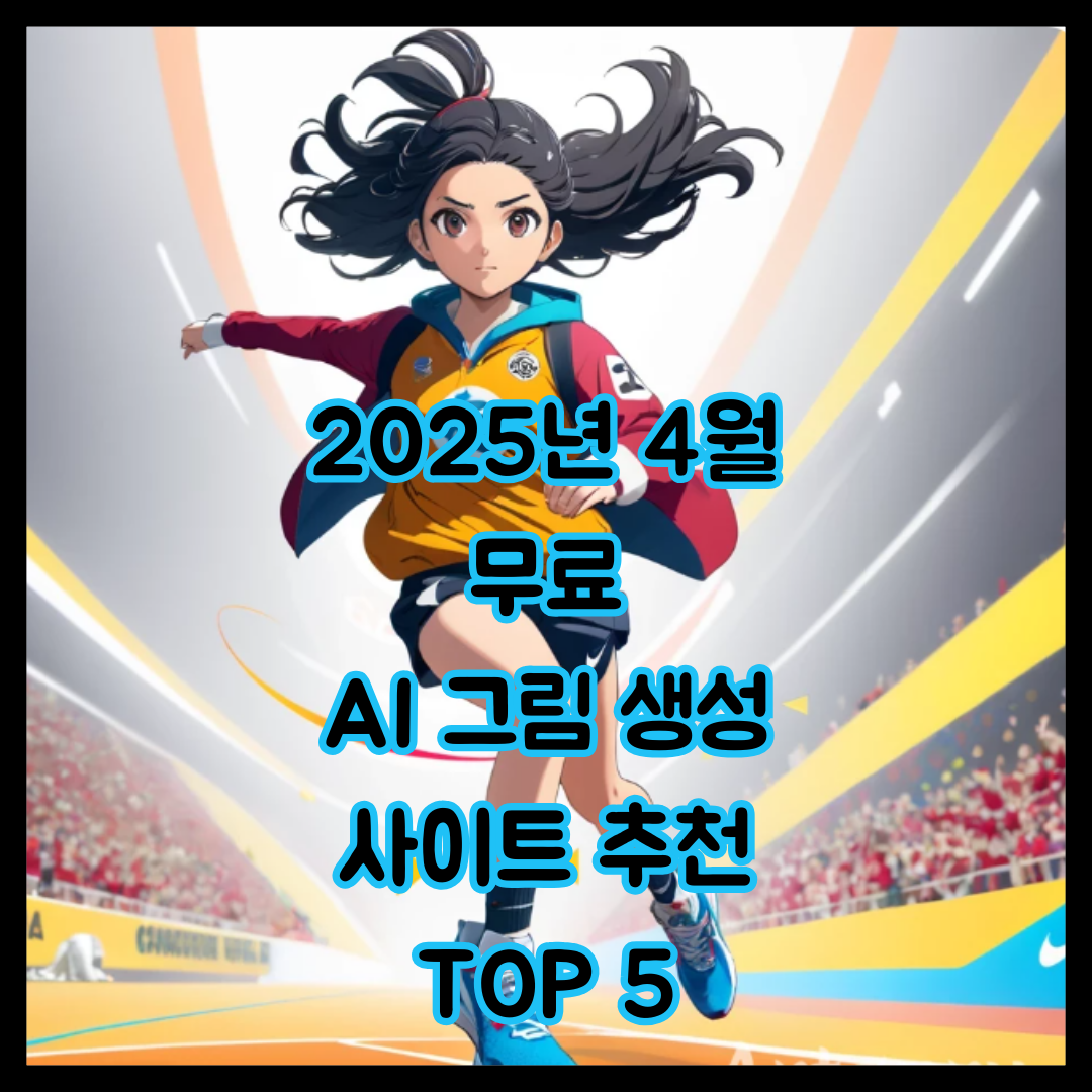 2025년 4월 무료 AI 그림 생성