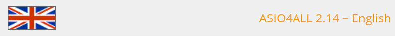 ASIO4ALL 다운로드 안내
