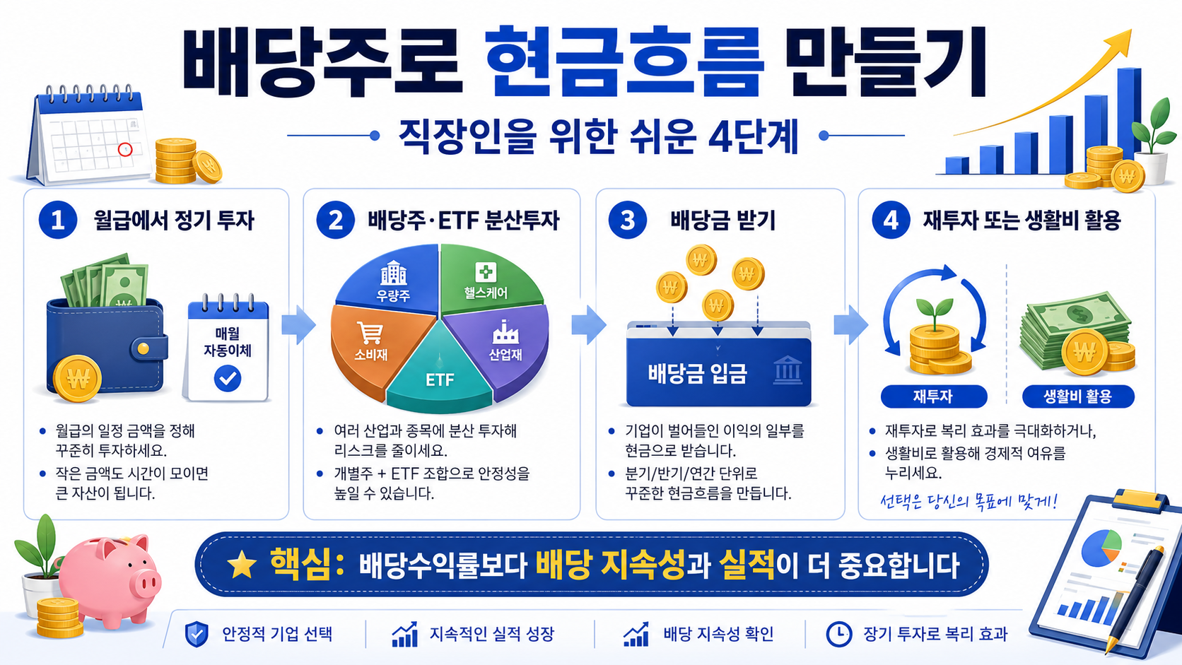 배당주로 현금흐름 만들기