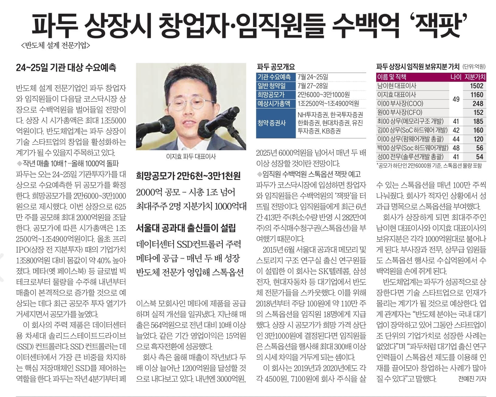 7월 18일 화 신문스크랩2