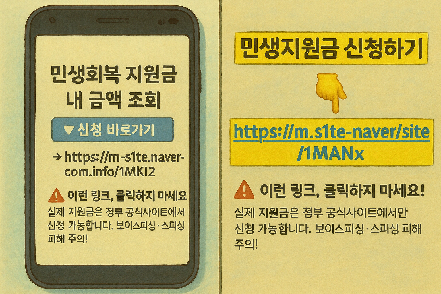 블로그 글들 중간에, 혹은 문자로 이런 이미지를 보셨다면 패스