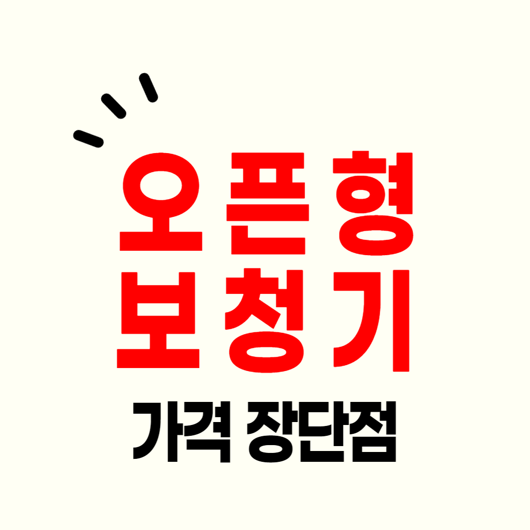 오픈형 보청기 가격 장단점 특징 사용후기 비교 추천
