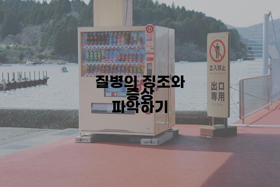 질병의 징조와 증상 파악하기
