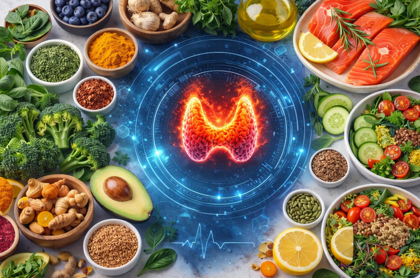 갑상선 염증 억제에 효과적인 식품