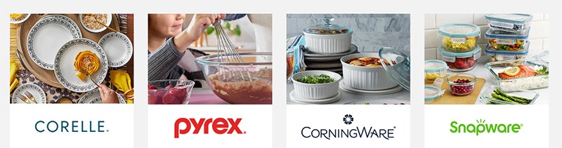 Corelle family brand