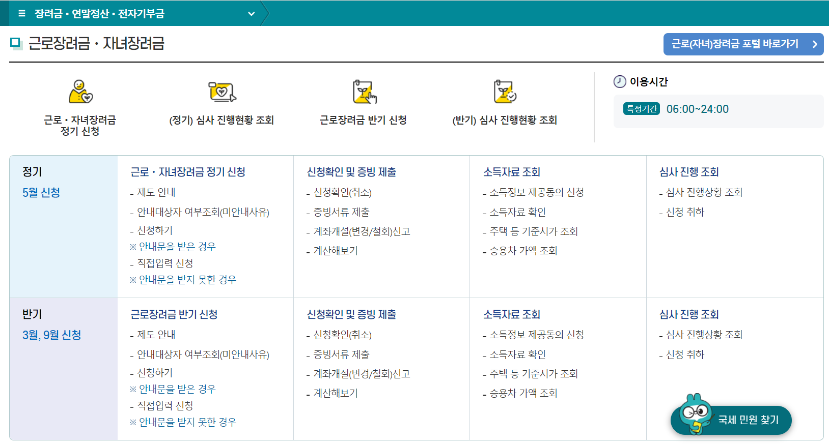 자녀장려금 신청방법