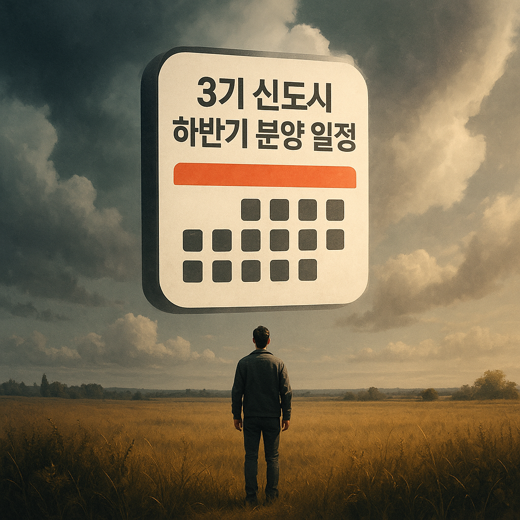 3기 신도시 하반기 분양 일정부터 투자 전략까지 총정리 🏘️