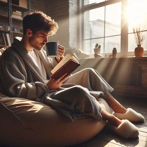 휴식-취하는-사람