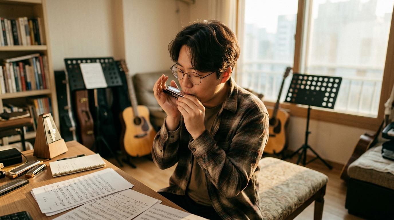 하모니카의 연주법