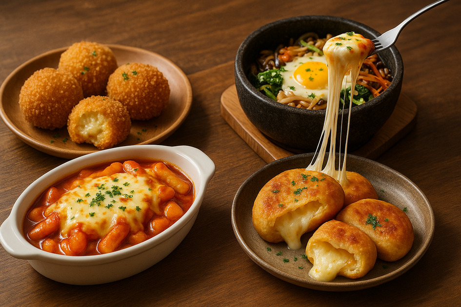 임실N치즈로 만든 요리 이미지