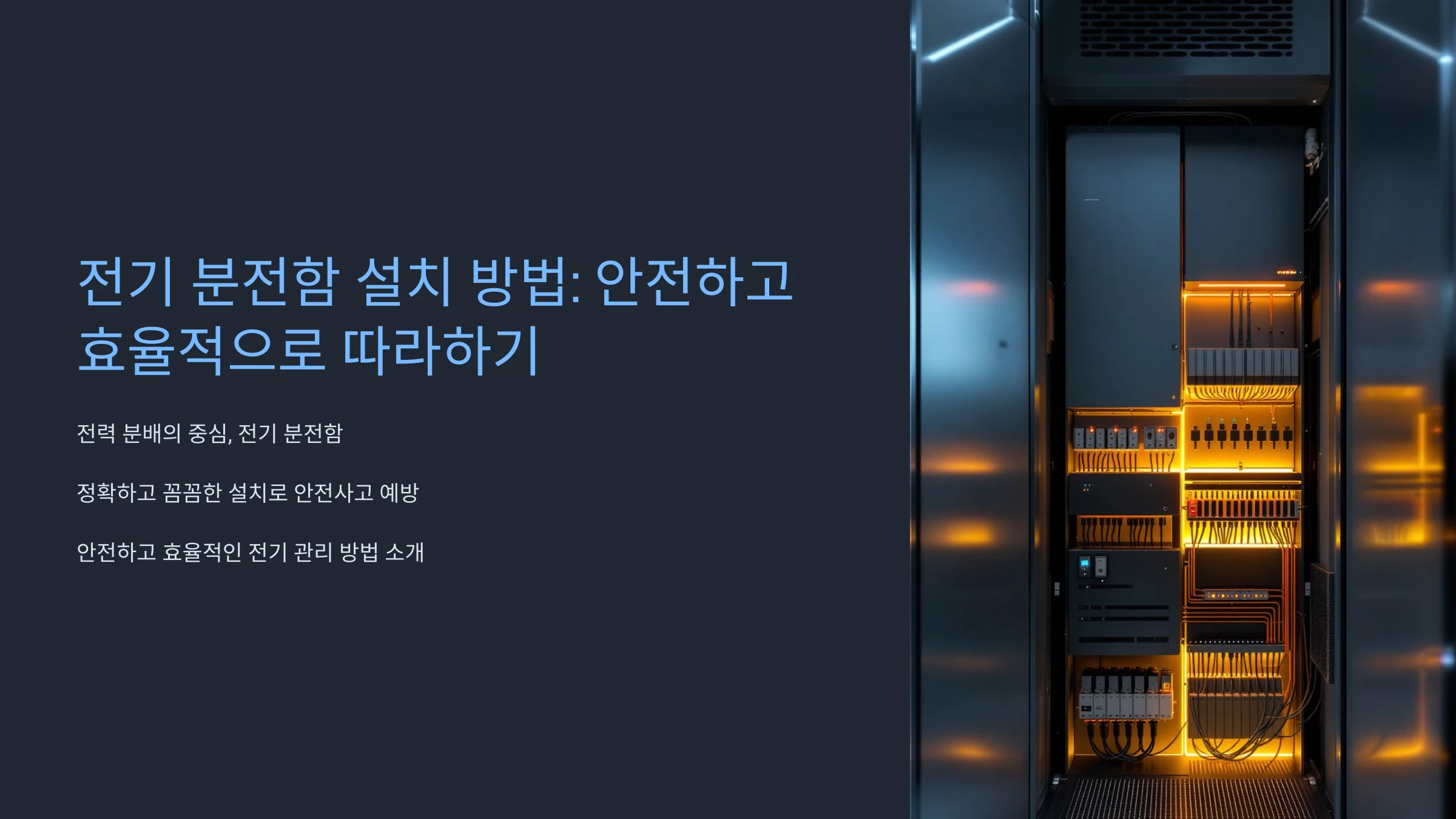 전기-분전함-설치-방법