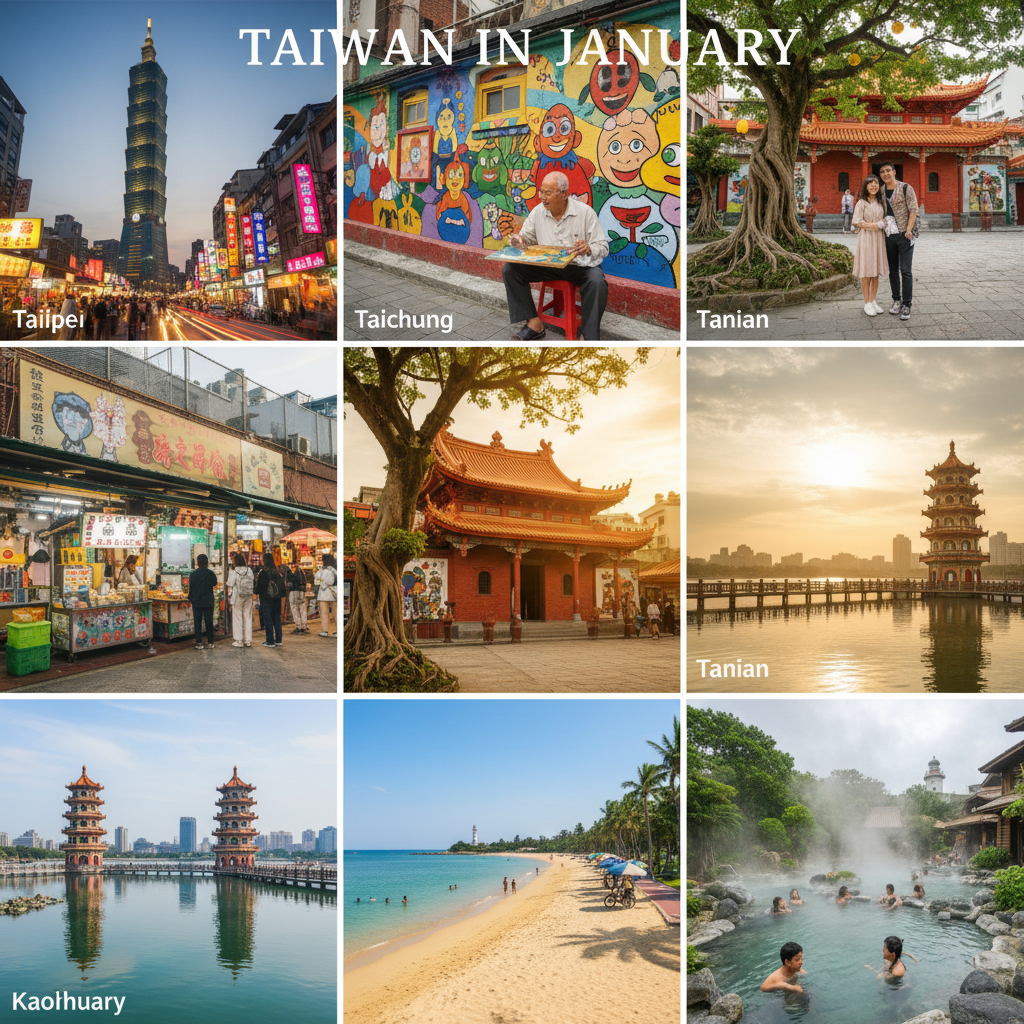 대만 1월 날씨