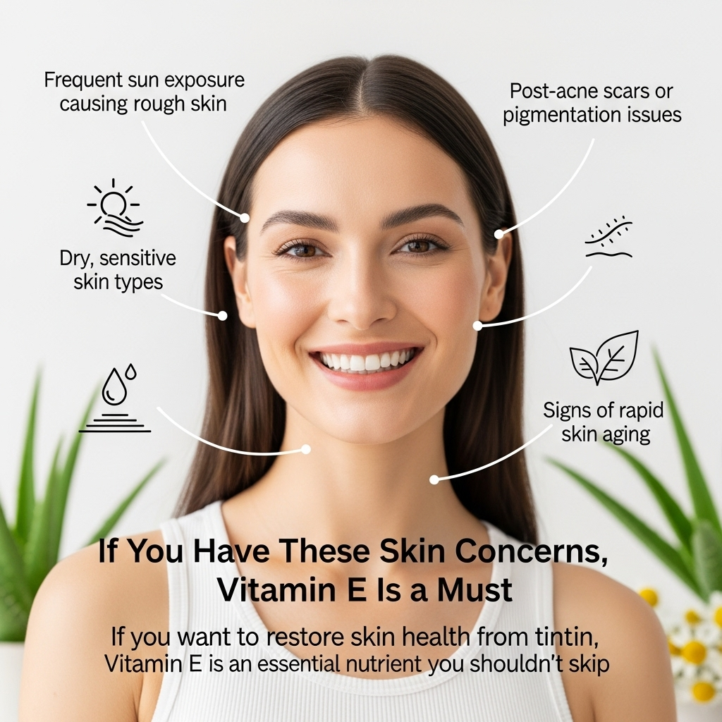 이런 피부 고민이 있다면 비타민E를 꼭 챙기세요