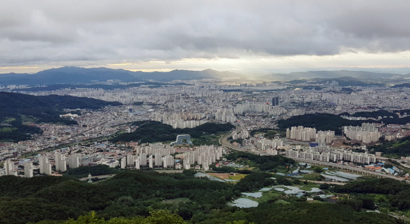 식장산 전망대