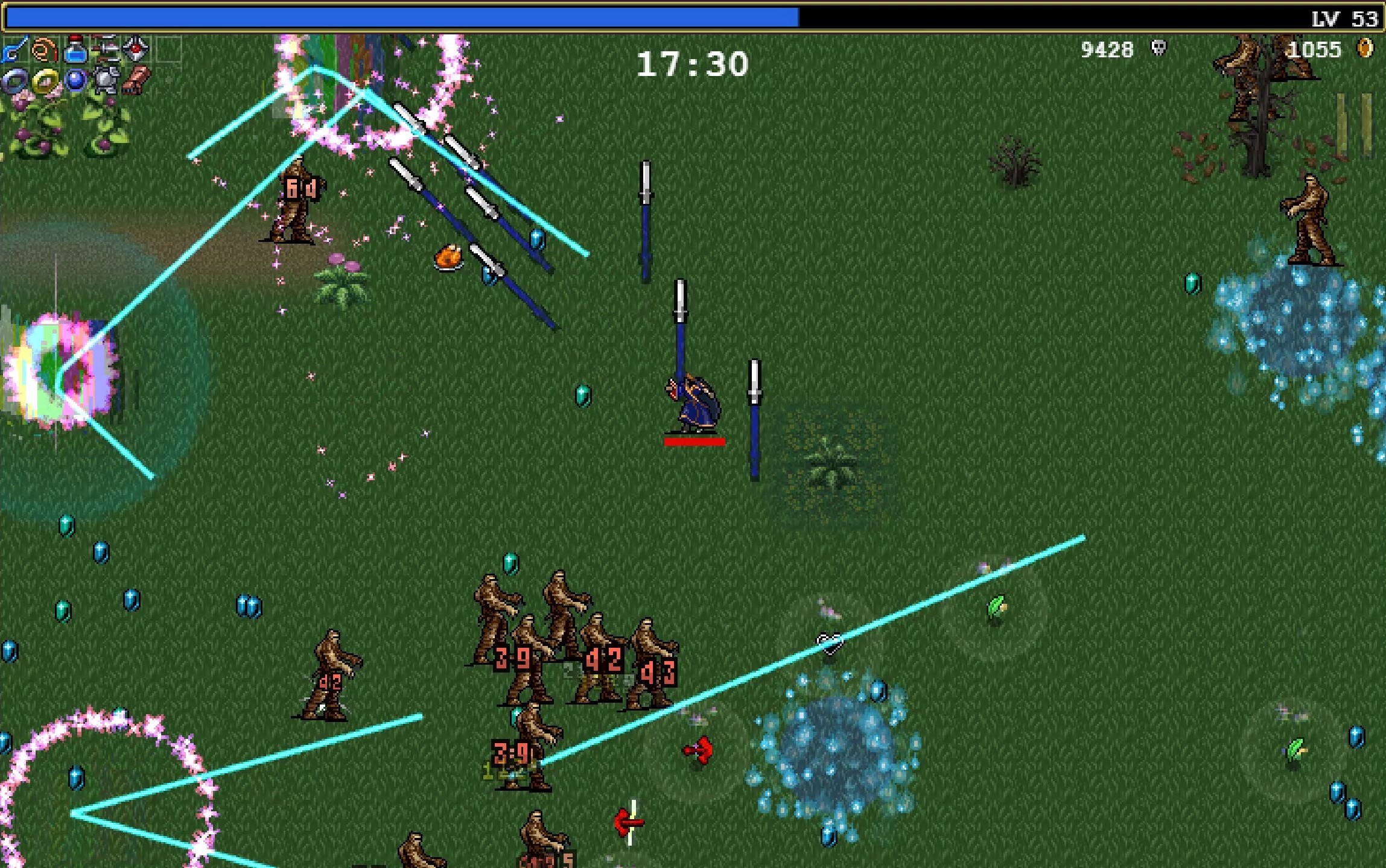 뱀파이어 서바이벌 - .광기의 그루브 효과